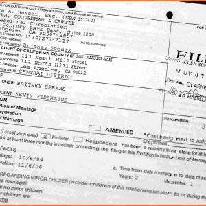 what is date of separation in california